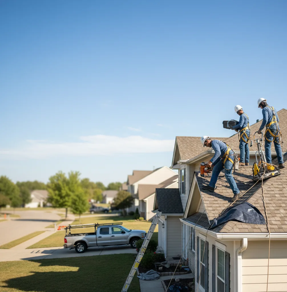 Flat Roof Repair in Howe, TX